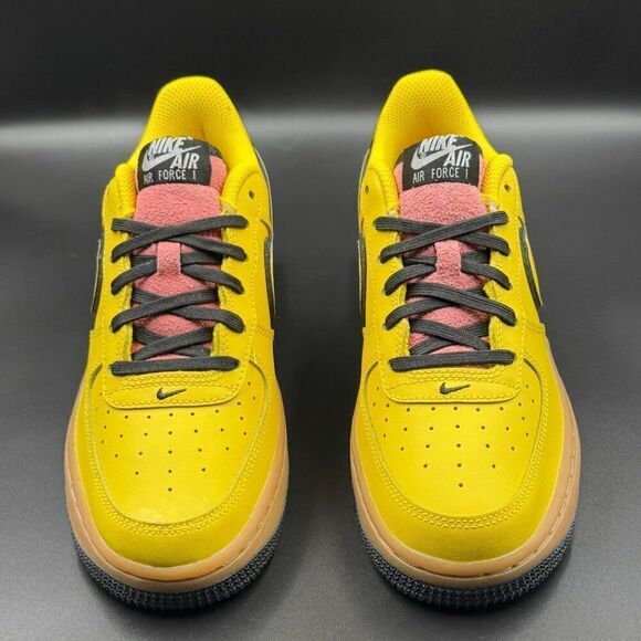 Nike Air Force 1 Low GS 'Yellow Gum' - Picture 4 of 11